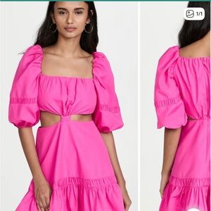 Alexis Bertana Mini Dress in Magenta